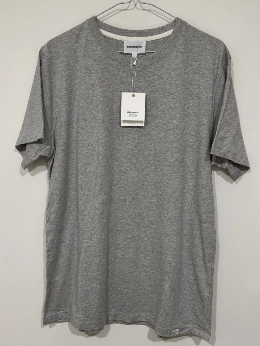 Norse Projects NWOT large short sleeve t-shirt grey